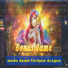 modo demo fortune dragon